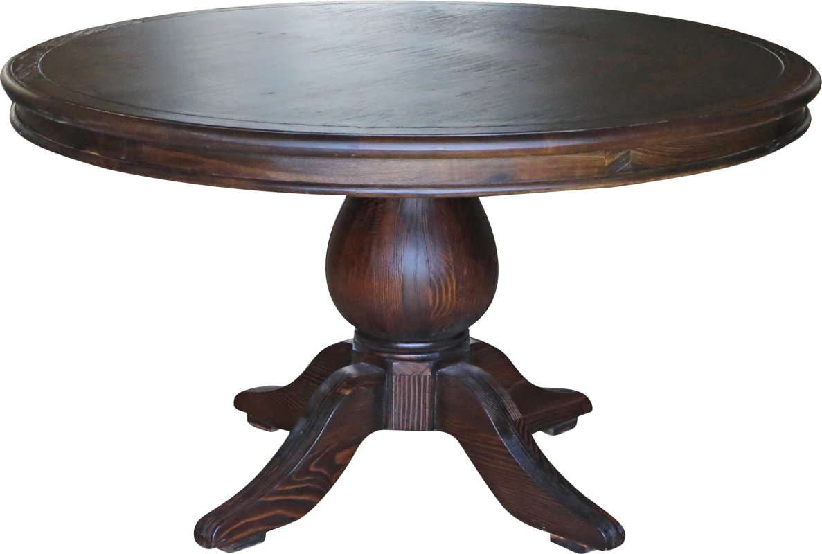 One Allium Way Lacour Reclaimed Wood Round Dining Table & Reviews Wayfair